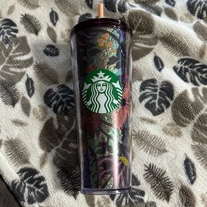 Starbucks Floral Fall Foil Tumbler